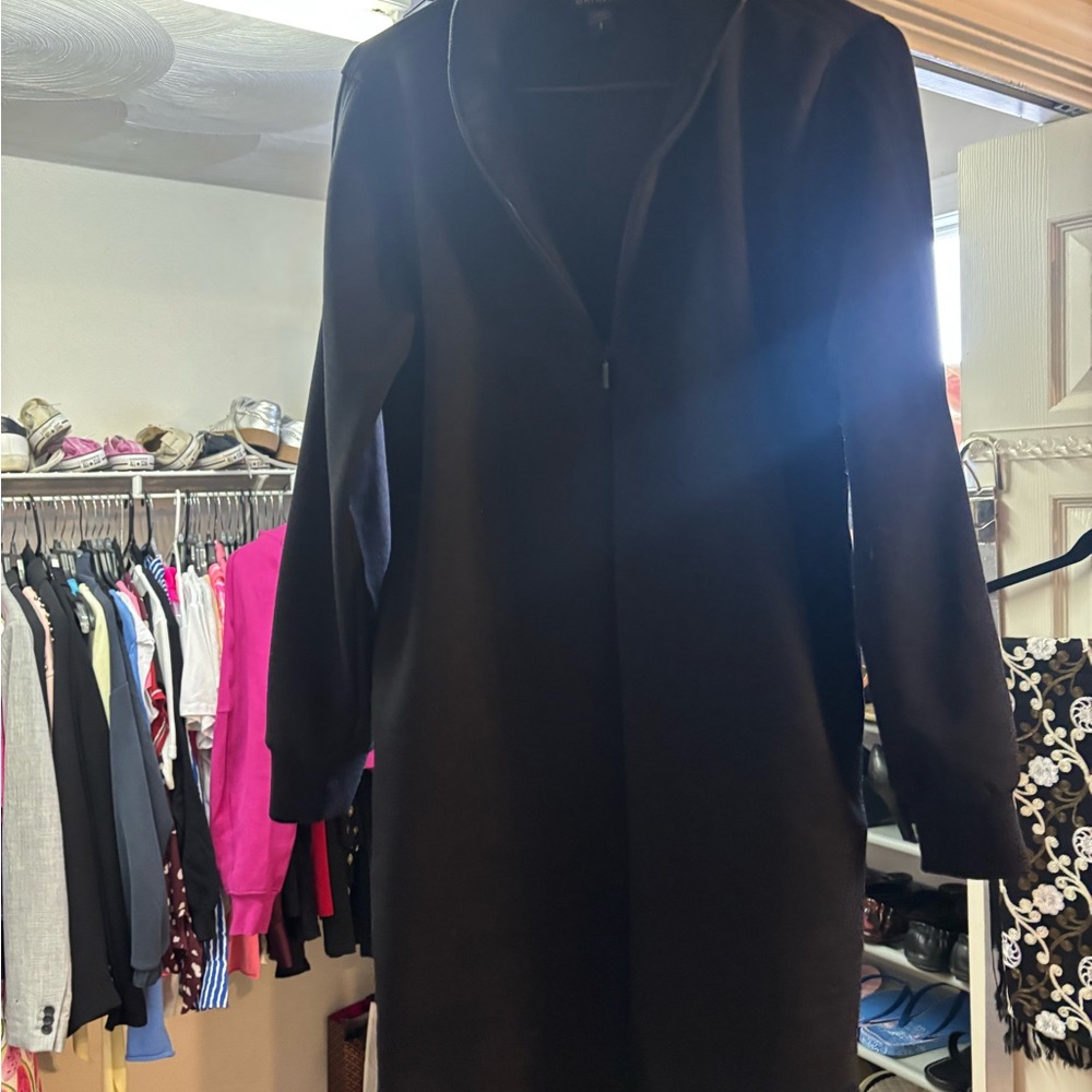 Athleta Black Long Sleeve Dress